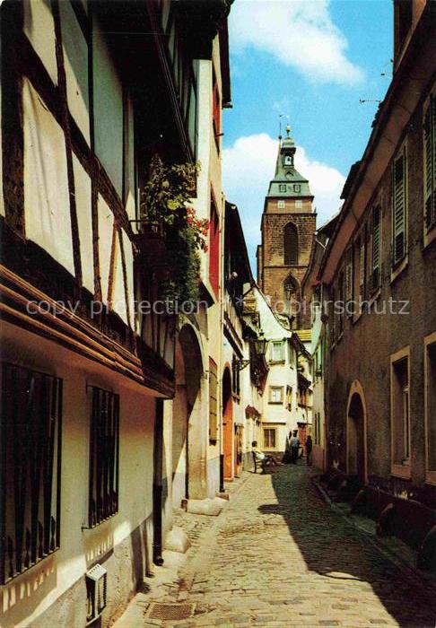 NEUSTADT  HAARDT Weinstrasse Metzgergasse Altstadt