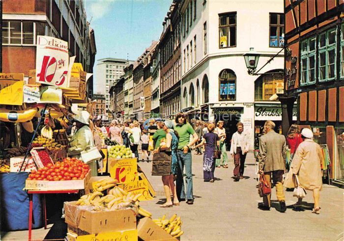 Kobenhavn COPENHAGEN Kjoebenhavn Kopenhagen DK Fiolstraede Fussgaengerzone