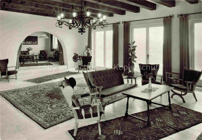 St Englmar Kurhotel Empfangshalle und Leseraum