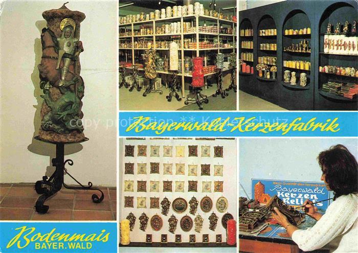 Bodenmais Regen Bayern Bayernwald-Kerzenfabrik Handwerk