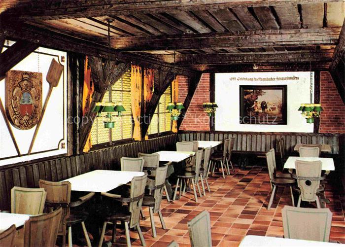 Krombach Westfalen Braustube der Krombacher Brauerei Gastraum
