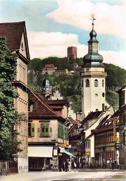 Durlach Karlsruhe Baden Pfinztalstrasse Stadtkirche Turmberg