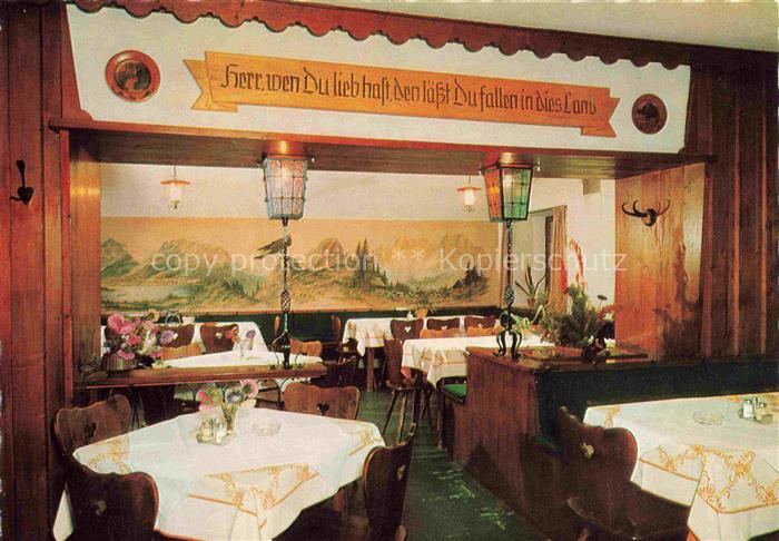 Ramsau  Berchtesgaden Alpenhotel Hochkalter Restaurant