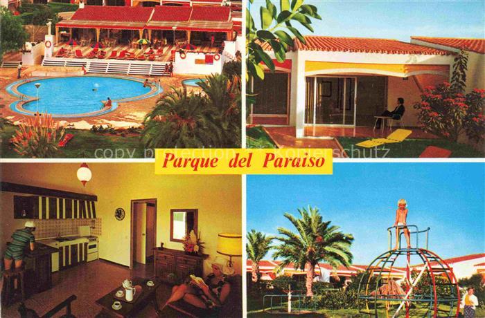 Playa del Ingles Gran Canaria ES Parque del Paraiso Piscina