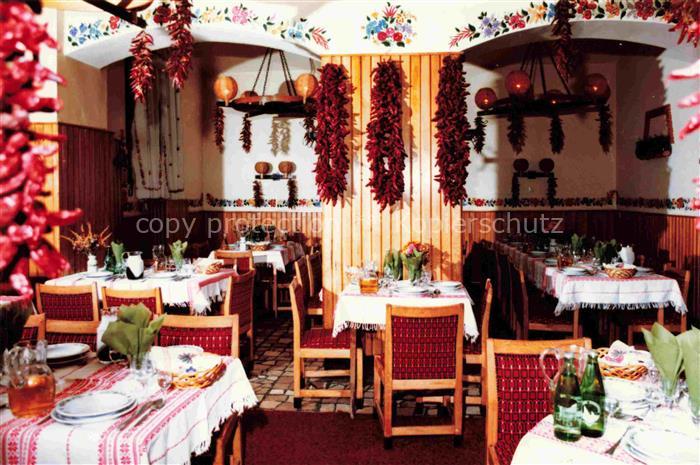 BUDAPEST HU Kalocsai Paprika Csárda Restaurant