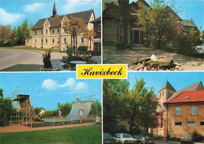 Havixbeck Teilansichten Skateboarding Halfpipe