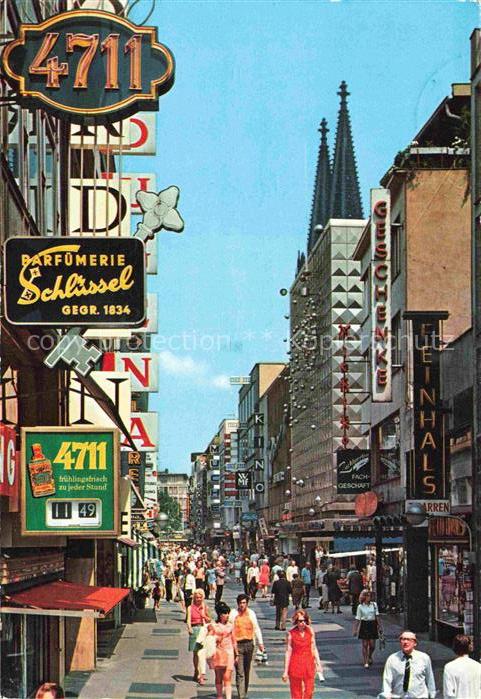 KoeLN  RHEIN Hohe Strasse Fussgaengerzone Stadtzentrum