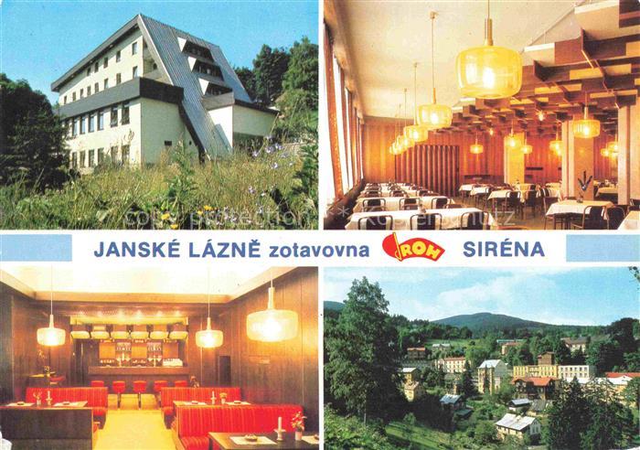 Janske Lazne Johannisbad CZ Hotel Sirena Restaurant Panorama Heilbad