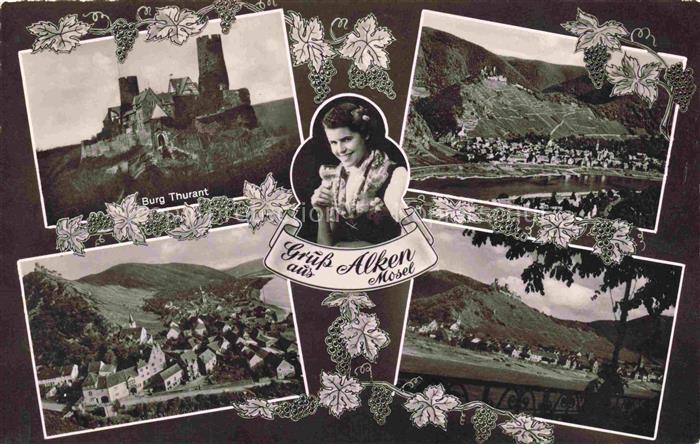 Alken Mosel Burg Thurant Restaurant Burg Cafe Pension Panorama