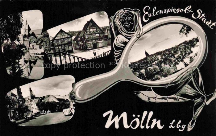 Moelln  Lauenburg Eulenspiegelstadt Teilansichten