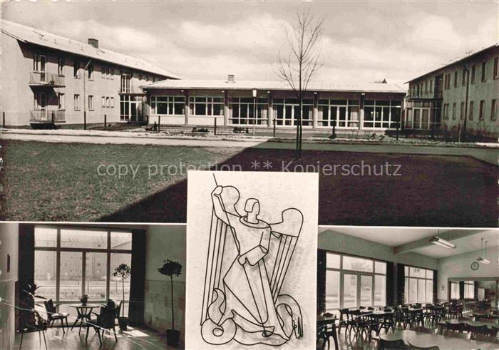 NEU-ULM Bayern Jugendheimstaetten St Michael Maedchenwohnheim