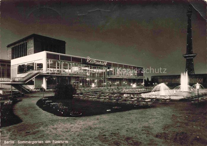 BERLIN  CITY Restaurant Sommergarten am Funkturm