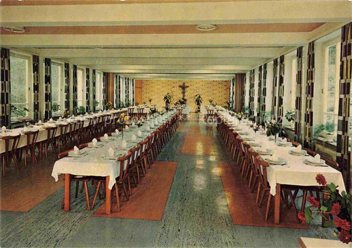 Eichhofen Regensburg Dioezesan Exerzitienheim Haus Werdenfels Speisesaal