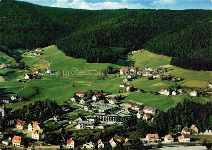 Baiersbronn Schwarzwald Mitteltal Fliegeraufnahme