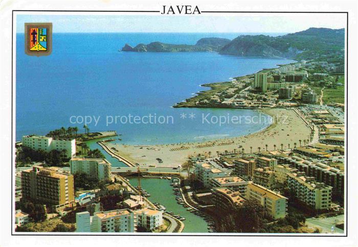 Javea Costa Blanca ES Fliegeraufnahme