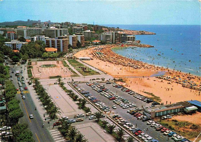 Salou Tarragona Costa Dorada ES Paseo de Jaime I Fliegeraufnahme