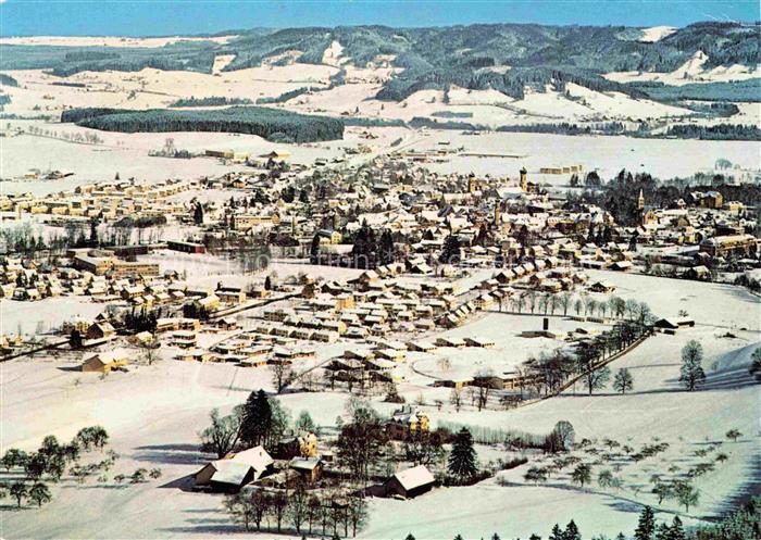 Isny Allgaeu Fliegeraufnahme