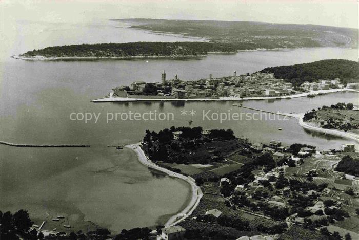 Rab  Croatia Fliegeraufnahme