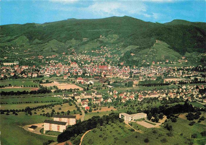 Oberkirch Baden Fliegeraufnahme Renchtal