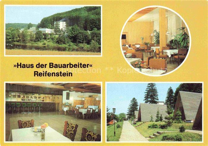 Reifenstein-Eichsfeld Kleinbartloff Eichsfeld Thueringen Haus der Bauarbeiter Pa