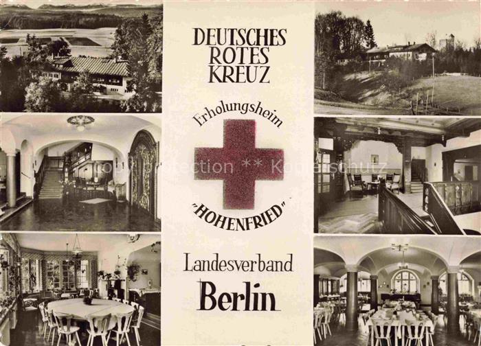 Feldkirchen-Westerham Bayern DRK Erholungsheim Hohenfried Gastraeume