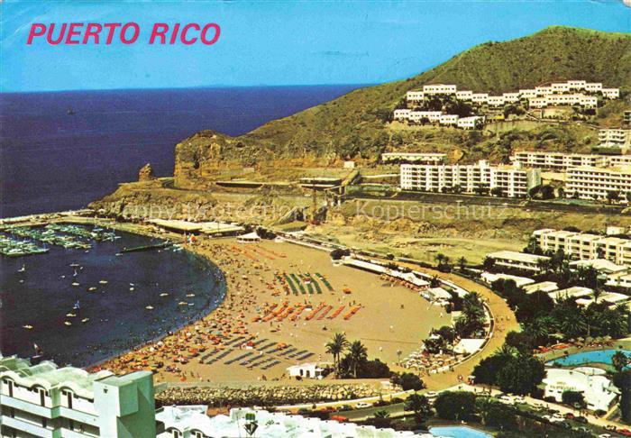 Puerto Rico de Gran Canaria ES Fliegeraufnahme