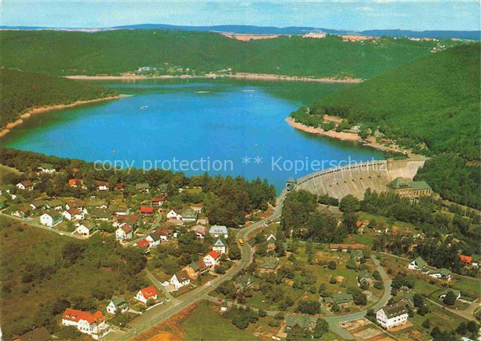 Edertalsperre Fliegeraufnahme