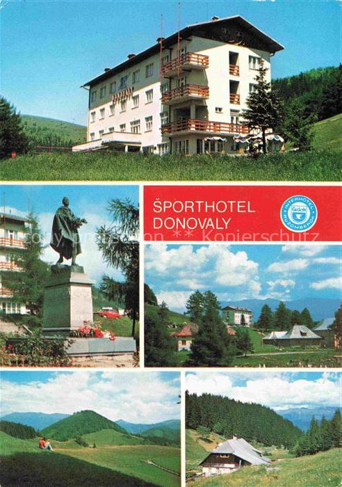 Nizke Tatry Niedere Tatra Slovakia Sporthotel Donovaly Panorama Monument
