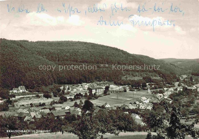 Krausenbach Dammbach Aschaffenburg Spessart Panorama