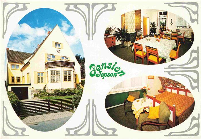 Gluecksburg Ostseebad Pension Jepsen Gastraum Zimmer