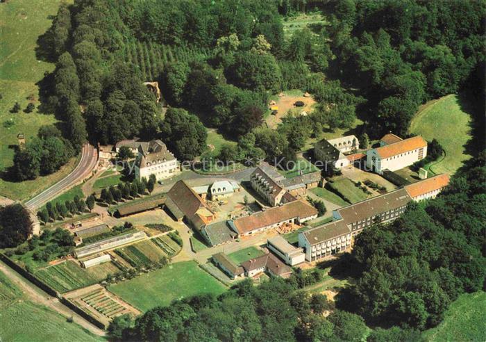 Koenigswinter Rhein Kloster Heisterbach Fliegeraufnahme