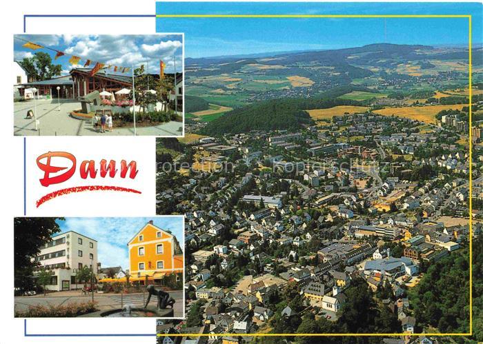 Daun Vulkaneifel Mineralheilbad Fliegeraufnahme