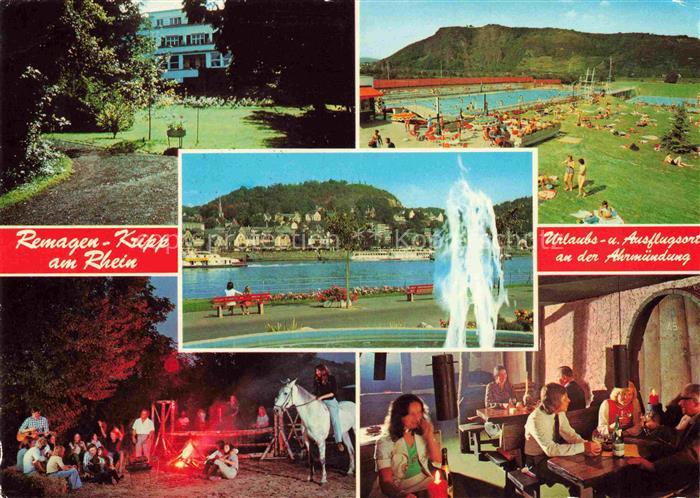 Kripp Bad Kuranlagen Schwimmbad Lagerfeuer Fontaene Gastraum