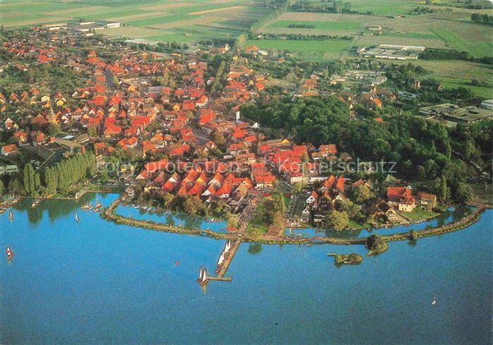 Steinhuder Meer Wunstorf Fliegeraufnahme mit Festung Wilhelmstein