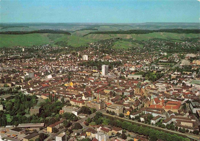 HEILBRONN Neckar Fliegeraufnahme