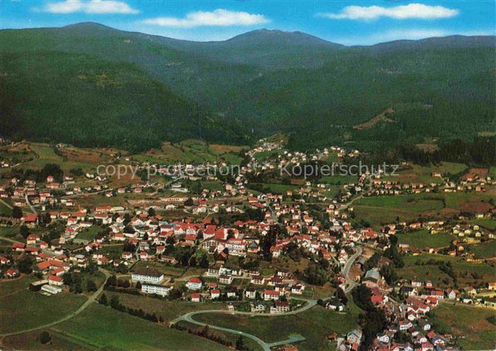 Bodenmais Regen Bayern Fliegeraufnahme mit Kl Arber