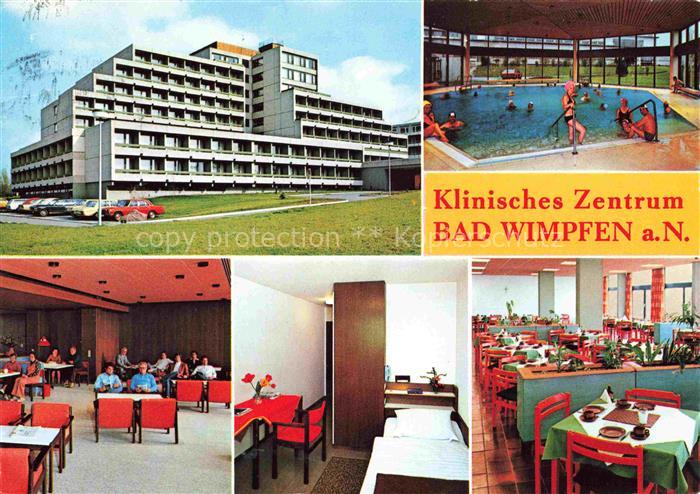 Bad Wimpfen Neckar Speisesaal Zimmer Hallenbad