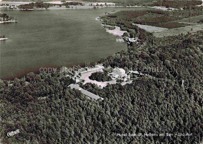 Haltern See Hotel Seehof Fliegeraufnahme
