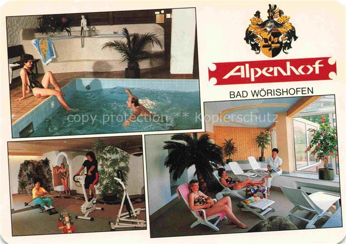 BAD WoeRISHOFEN Hallenbad Fitnessraum Ruheraum