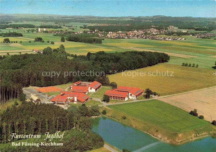 Kirchham Bad Fuessing Kurzentrum Jagdhof Fliegeraufnahme
