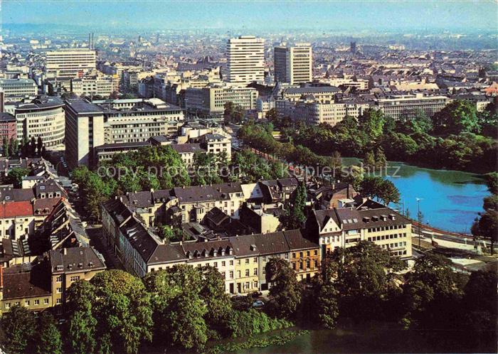 DuessELDORF  CITY Stadtpanorama Schwanenspiegel Graf-Adolf-Strasse