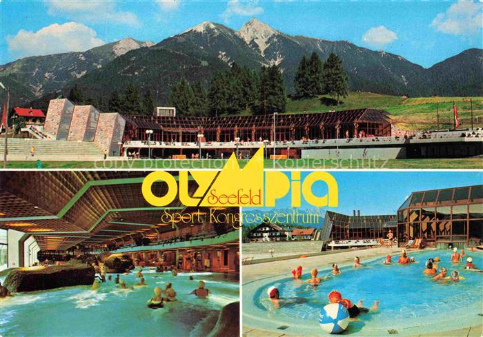 Seefeld Tirol AT Olympia Sport- und Kongresszentrum Schwimmbad