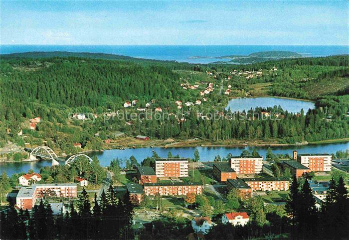 Sundsvall Sweden Panorama Faergernas Land Kvissleby havet Medelpad