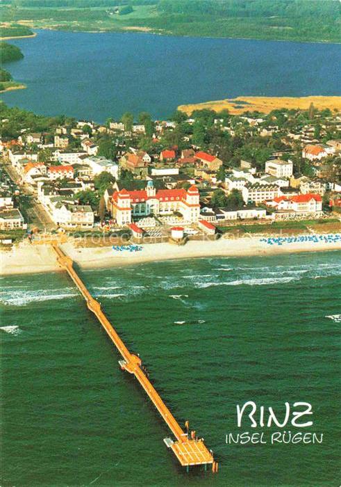 Binz Ruegen Panorama Ostseebad Seebruecke