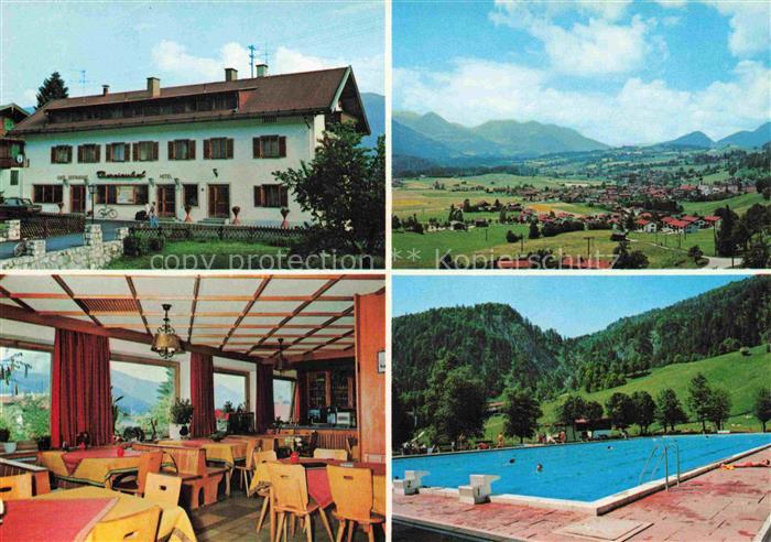 Reit Winkl Hotel Restaurant Theresenhof Freibad Panorama
