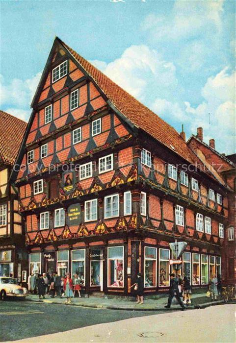 Celle  Niedersachsen Hoeppner-Haus Fachwerkhaus Historisches Gebaeude