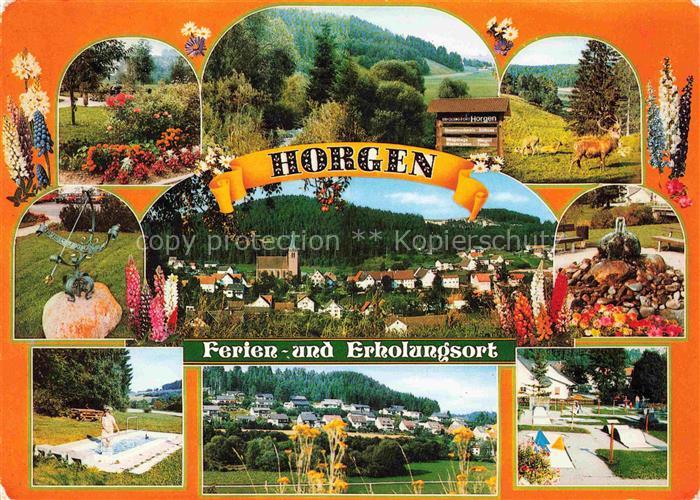 Horgen Zimmern ob Rottweil Panorama Erholungsort im Schwarzwald Wassertreten Min