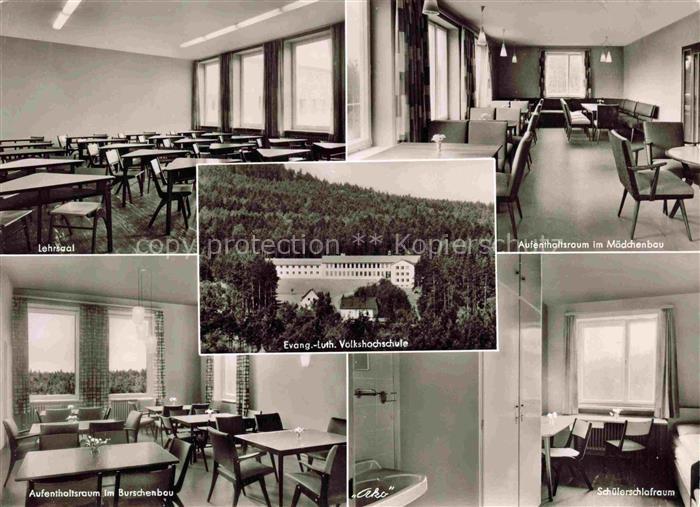 Alexandersbad Bad Wunsiedel Bayern Evang. luth. Volkshochschule Lehrsaal Aufenth