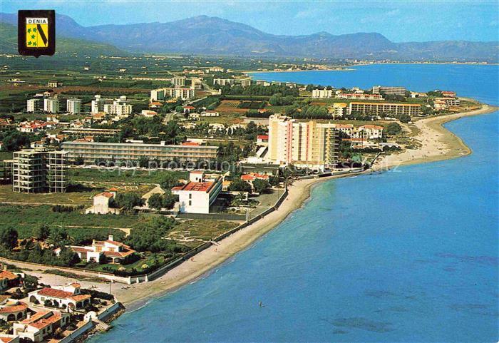 Denia Costa Blanca ES Playa de Les Marines vista aérea