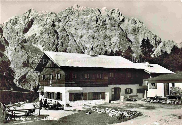 BERCHTESGADEN Bayern Wimbachgries-Huette Berchtesgadener Alpen